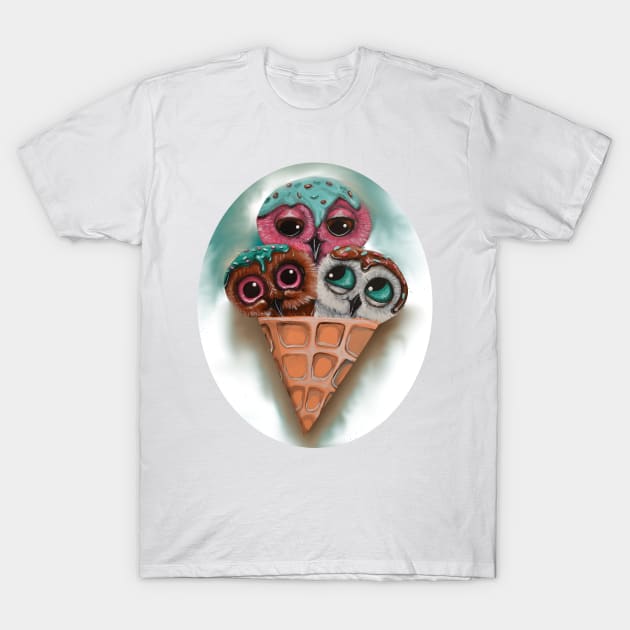 icecream3flavers T-Shirt by Artelies202